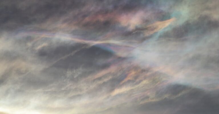 Cloud Iridescence: A Rare Atmospheric Light Show Explained